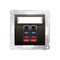 2-Wege-Lautsprechersteckdose mit Beschreibungsfeld (Modul)
