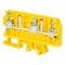 2-wire busbar terminal block with slide disconnector and measuring sockets 10 mm2 blue ZUG-G/P A11-9206