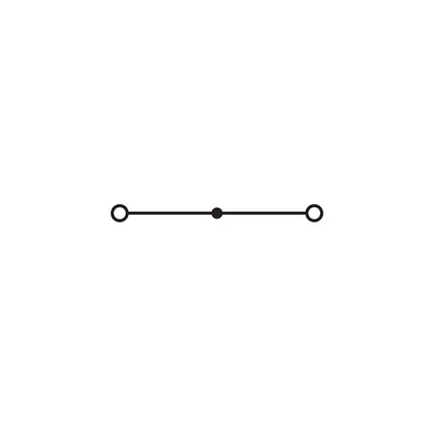 2-wire connector 2.5mm² black 100pcs