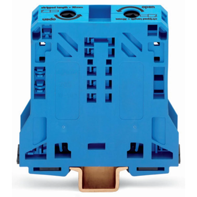 2-wire connector 50mm² blue