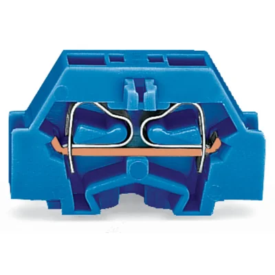 2-wire connector for Ex applications and without buttons, blue 261-304