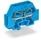 2-wire connector for Ex applications and without buttons, blue 262-314