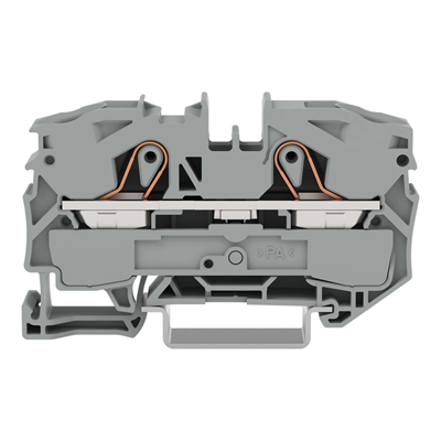 2-wire terminal block 16mm² TOPJOBS gray 20pcs