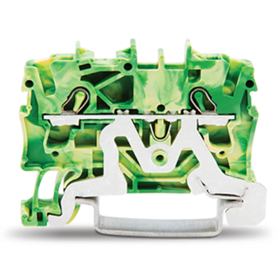 2-wire terminal block 2.5mm² TOPJOBS yellow-green