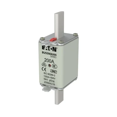200NHG1B Запобіжник NH1 200A 500V GL/GG подвійний індикатор