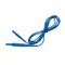 2.0m blue CAT IV 1000V cable (banana plugs with 10A fuse)
