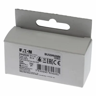 20NZ02R Вставка D02 20A GR 400VAC E18