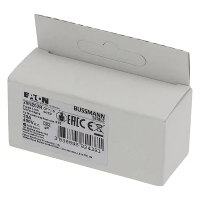 20NZ02R Вставка D02 20A GR 400VAC E18