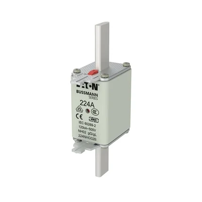 224NHG02B Fusibile NH02 224A 500V indicatore doppio GL/GG
