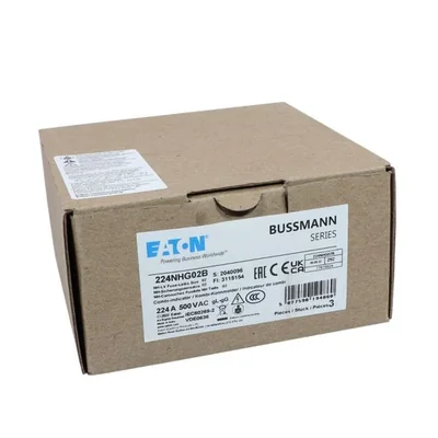 224NHG02B NH02 fuse link 224A 500V GL/GG double indicator