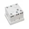 230V modular socket with grounding, 1-way standard 45x45 white