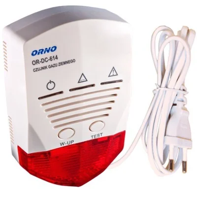 230V natural gas sensor with relay output