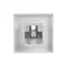 2399 UCKS-84^SOCKET COVER WITH SHUTTERS FOR 20 M-500 SOCKET -CARAT,SOLO,AXCENT,FUTURE - STUDIO WHITE