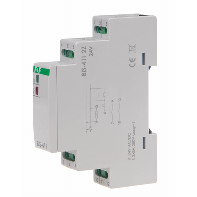 24V "on-off" bistable relay