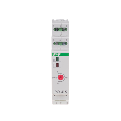 24V time relay with drop-delay