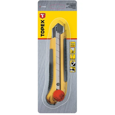25mm snap-off blade knife, screw lock