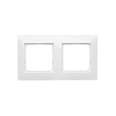 2dílný antibakteriální bílý rám