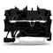 2vodičový průchozí konektor 1,5 mm², černý 2001-1205