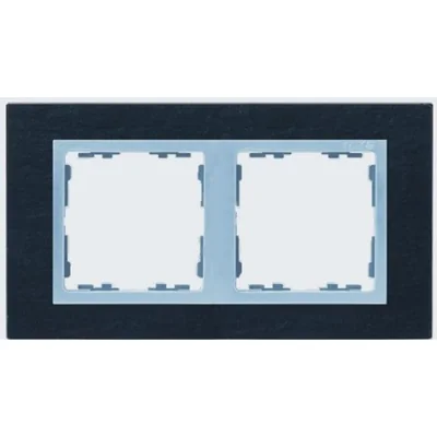 2x cadre en ardoise / cadre intermédiaire en aluminium mat