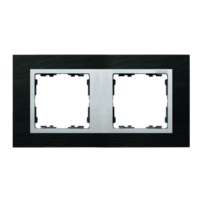 2x slate frame / aluminum mat intermediate frame