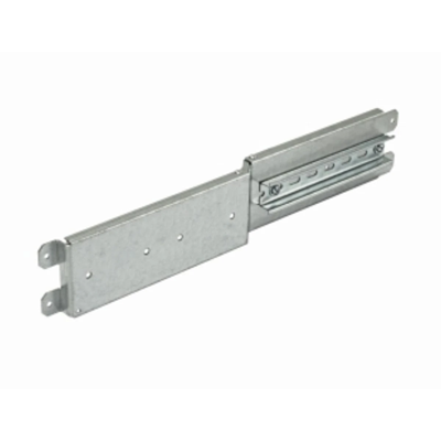 2xHVL00/LTL00 mounting plate with TH35 rail for 10 mod. (550) - PM 2.2 H00 M