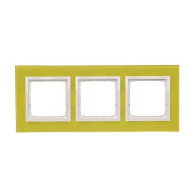 3-fold frame Nature-Glass LIME SORBET IP20/IP44
