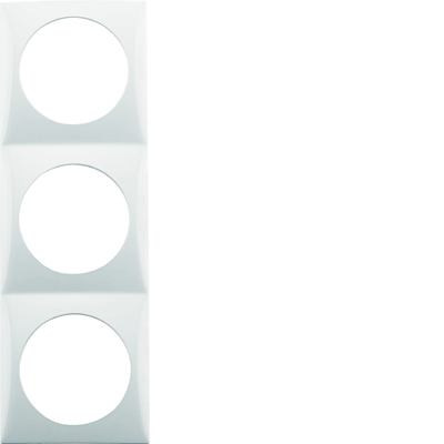 3-fold snow-white frame, Integro Flow gloss