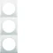 3-fold snow-white frame, Integro Flow gloss