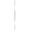 3-fold universal frame IP20 / IP44, gold