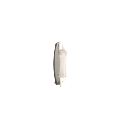 3-gang frame for splash-proof version IP44 with a set of gaskets, satin (metallic)
