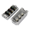 3-hole control pendant with green/red/green buttons IP65
