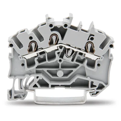 3-Leiter-Klemmenblock 2,5 mm² TOPJOBS grau 100 Stück