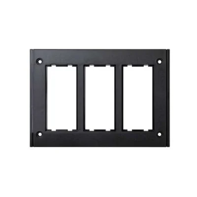 3-Modul-Rahmen für SBM350-Box, 6x K45, graphitgrau