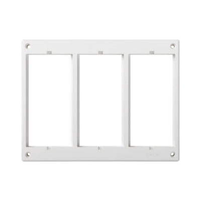 3-module frame, pure white