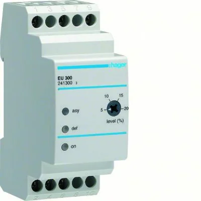 3-phase phase and unbalance monitoring relay.