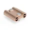 3-piece universal connector, copper