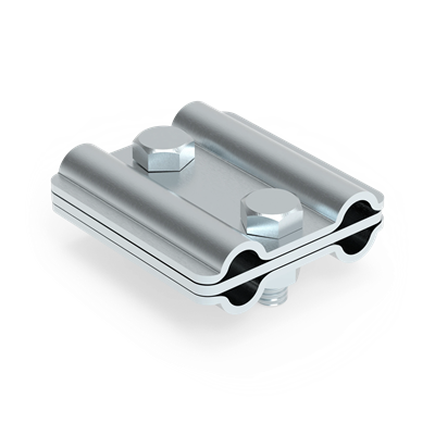 3-piece universal connector, galvanized