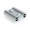 3-piece universal connector, galvanized