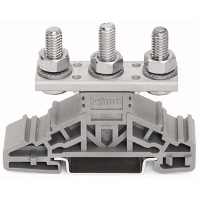 3-pin connector M6 gray 25pcs.