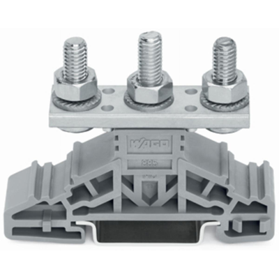 3-pin connector M6 gray 25pcs.