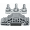 3-pin connector M6 gray 25pcs.