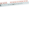 3-pole 12-module 10mm2 phase rail