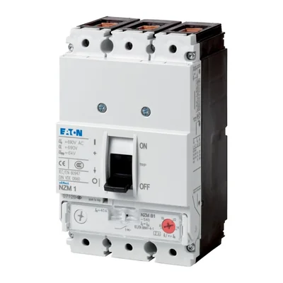 3-pole circuit breaker, 100A, NZMN1-S100