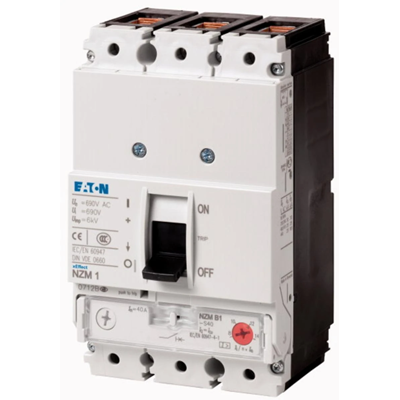 3-pole circuit breaker, 100A, NZMN1-S100