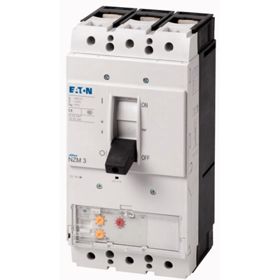 3-pole circuit breaker, 350A, NZMH3-ME350