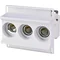 3-pole fuse socket D01N/3 E14 - for TH 35 rail