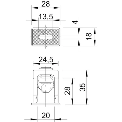 3040 LGR ISO Clamp