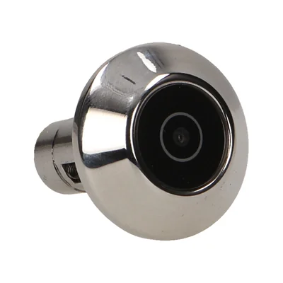 3.2" electronic door peephole with Micro SD card recording function, battery-powered, brown