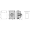 32A Cam Switch, 0-1 Disconnector (4-pole), in OB4 housing