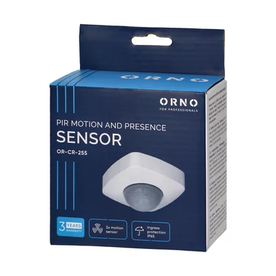 360°-Bewegungs- und Präsenzsensor, IP65, 2000 W, 3 Sensoren